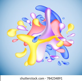 Holi colorful background