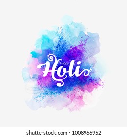 Holi, colorful Happy Holi background