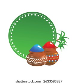 holi festival color splash celebration powder paint joy illustration,