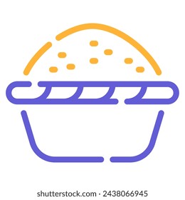 Holi Powder Icons for web, app, infographic, etc