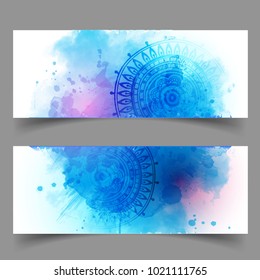Holi, splash Holi banners header