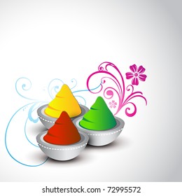 holi vector background design