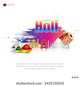 Holi is a vibrant Hindu festival celebrated with enthusiasm, known as the Festival of Colors.