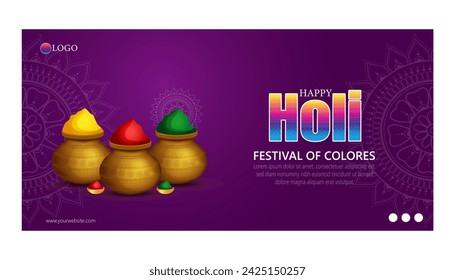 Holi is a vibrant Hindu festival celebrated with enthusiasm, known as the Festival of Colors.