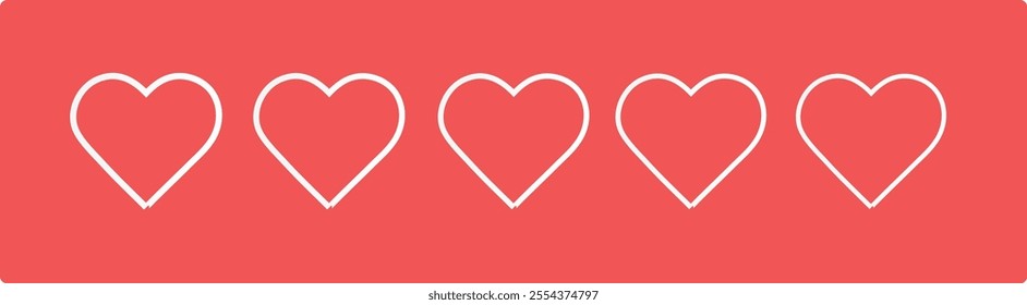 Holiday of all lovers. Valentine's Day Heart and love