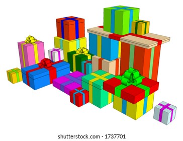 Holiday attributes (see for more in portfolio)