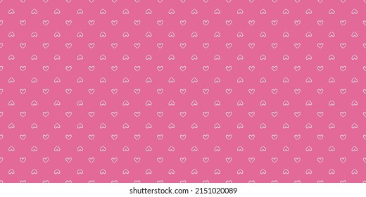 Holiday background with hearts. Seamless pattern. Valentine's day. Print for polygraphy, posters, banners and textiles