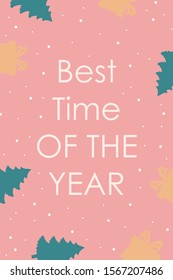 Holiday background of New Year design. Happy New Year greeting card. Vector illustration banner. Holiday greeting poster with lettering. 