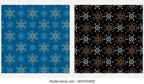 Holiday background patterns. Wallpaper texture in retro style. Vector background image