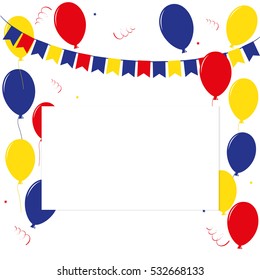 Holiday background with place for text. Vector Illustration