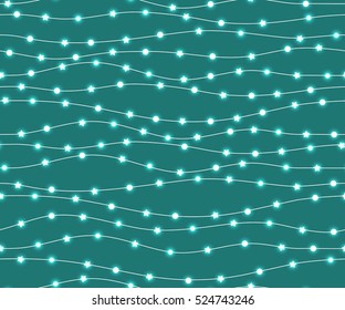 Holiday background, seamless pattern with stars. Vector illustration.