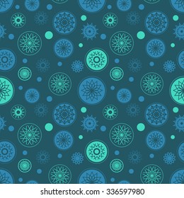 Holiday Background, Snowflake Abstract Background