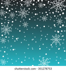 Holiday background, snowflake pattern, Christmas Decoration.