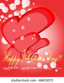 holiday background valentine hearts