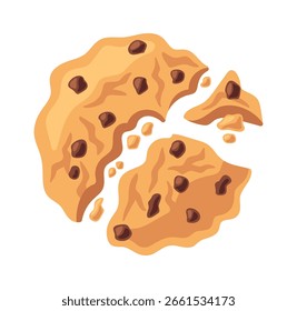 Holiday baking cookie cracked biscuit