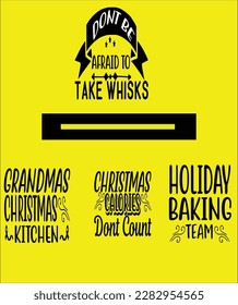 holiday baking team is awesome design 