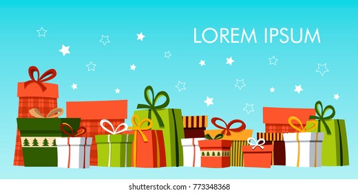  Holiday  banner  design. Vector illustration.