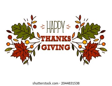 Holiday banner or postcard with celebration quote