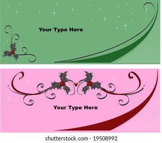 Holiday Banners