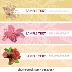Holiday banners
