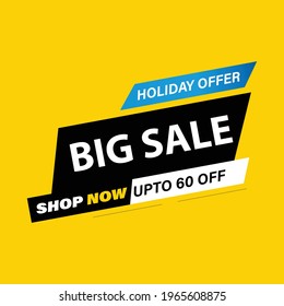 Holiday Big Sale Banner Template