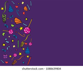 holiday bithday party elements
