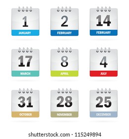 Holiday Calendar Set