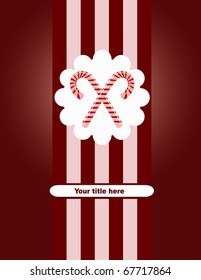 Holiday candy canes