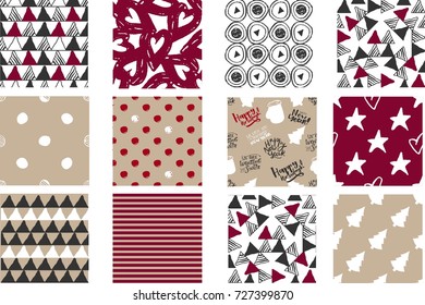 Holiday card background. Vector illustration.