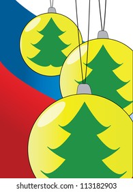 Holiday Card with Christmas Three