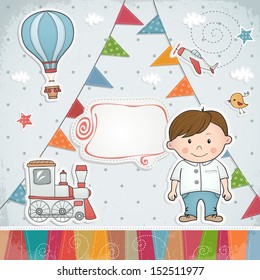 Holiday card design.