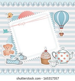 Holiday card design.