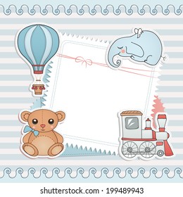 Holiday card design.