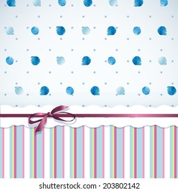 Holiday card design.