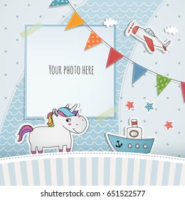 Holiday card design.