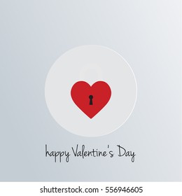 Holiday Card. Valentines day