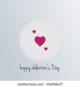 Holiday Card. Valentines day