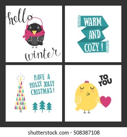 Holiday cards - Merry Christmas and Happy New Year!