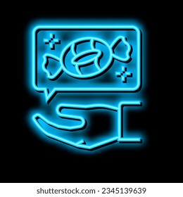 holiday celebration halloween neon light sign vector. holiday celebration halloween illustration