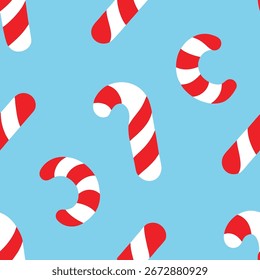 Holiday celebration icons repeating pattern vector seamless design