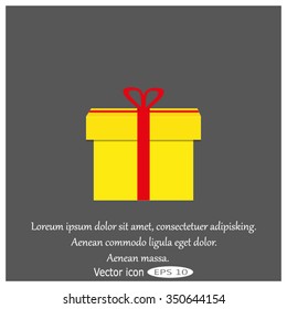 Holiday Christmas gift boxes. Vector