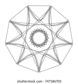 holiday Christmas patterns and snowflakes symbol icon