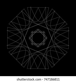 holiday Christmas patterns and snowflakes symbol icon