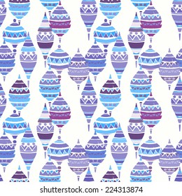 Holiday Christmas seamless pattern. Abstract new year ornament. Repeating silhouette background. Winter texture design