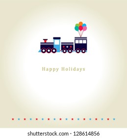 holiday christmas train