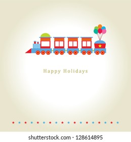 holiday christmas train