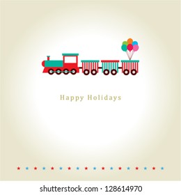 holiday christmas train