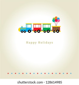 holiday christmas train
