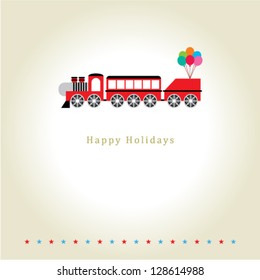 holiday christmas train