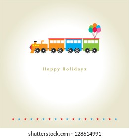 holiday christmas train